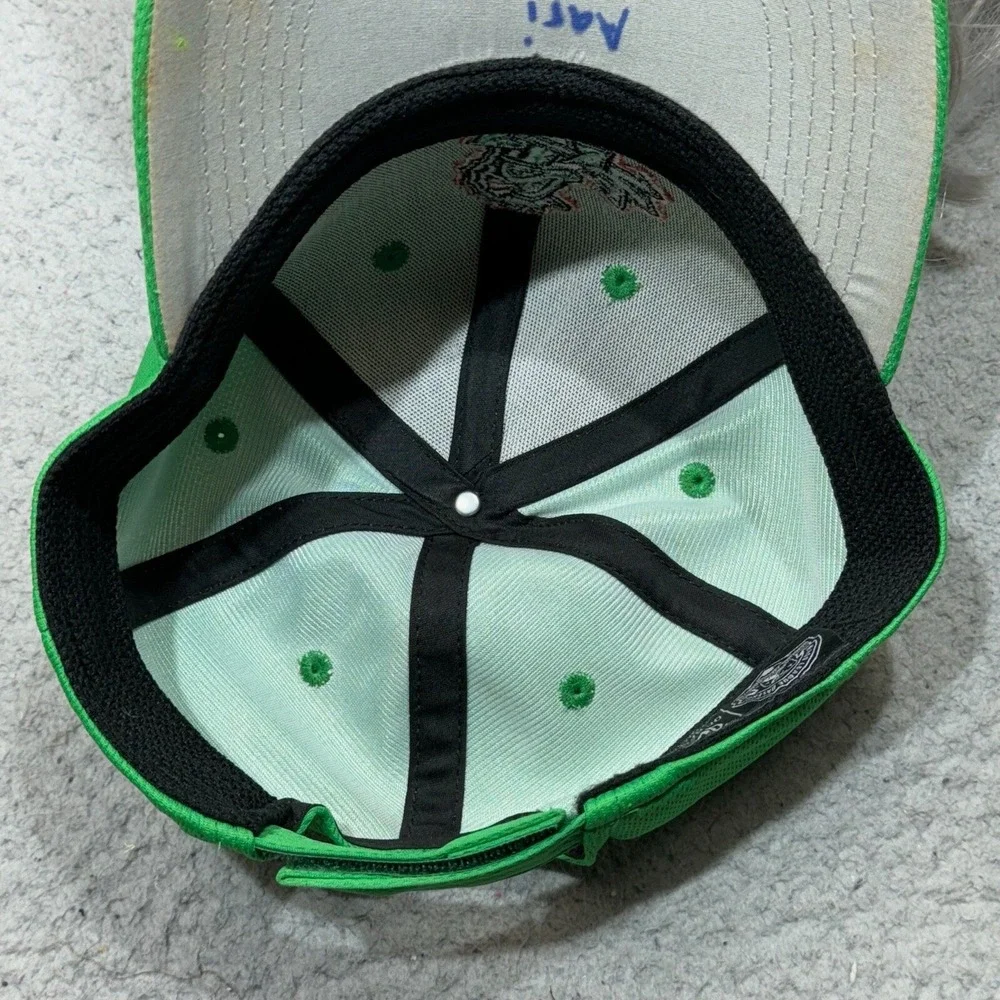 Norfolk Tides Hat Cap Strap Back Green Streetwear Retro Rare MiLB Youth